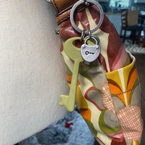 Fossil Key-Per floral multi fall color crossbody bag - Picture 8 of 11
